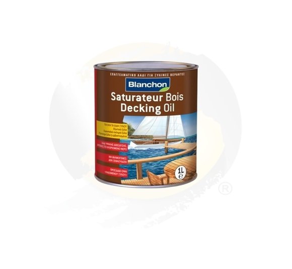 BLANCHON SATURATEUR BOIS DECKING OIL ΥΨΗΛΗΣ ΠΡΟΣΤΑΣΙΑΣ ΞΥΛΟΥ