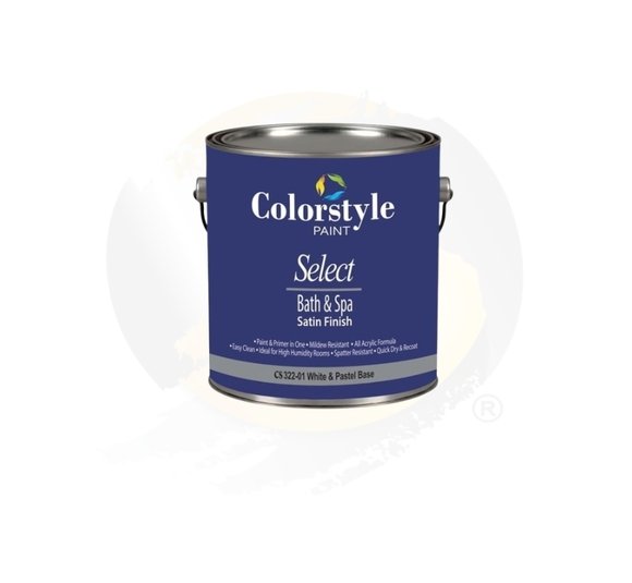COLORSTYLE BATH & SPA CS 322 - ΛΕΥΚΟ ΑΝΤΙΜΟΥΧΛΙΚΟ ΧΡΩΜΑ