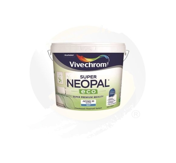 VIVECHROM SUPER NEOPAL ECO - ΛΕΥΚΟ ΟΙΚΟΛΟΓΙΚΟ ΠΛΑΣΤΙΚΟ ΧΡΩΜΑ