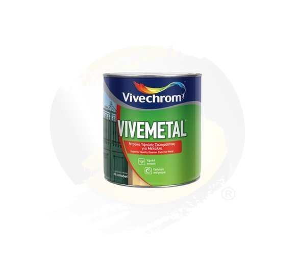 VIVECHROM VIVEMETAL SATIN/GLOSS - ΛΕΥΚΟ ΝΤΟΥΚΟ ΓΙΑ ΜΕΤΑΛΛΑ ΣΑΤΙΝΕ