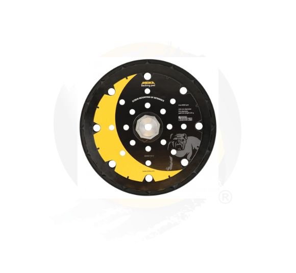 BACKING PAD -ΠΛΑΚΑ ΤΡΙΒΕΙΟΥ 225mm GRIP STYRO FOR MIRKA LEROS